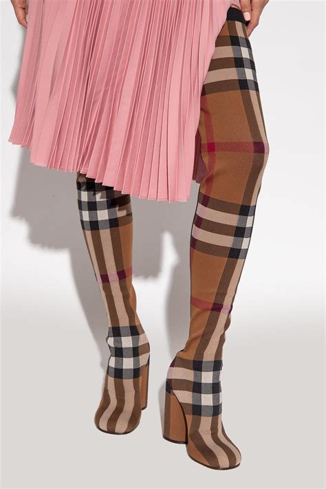 burberry over the knee boots|expensive high heel boots.